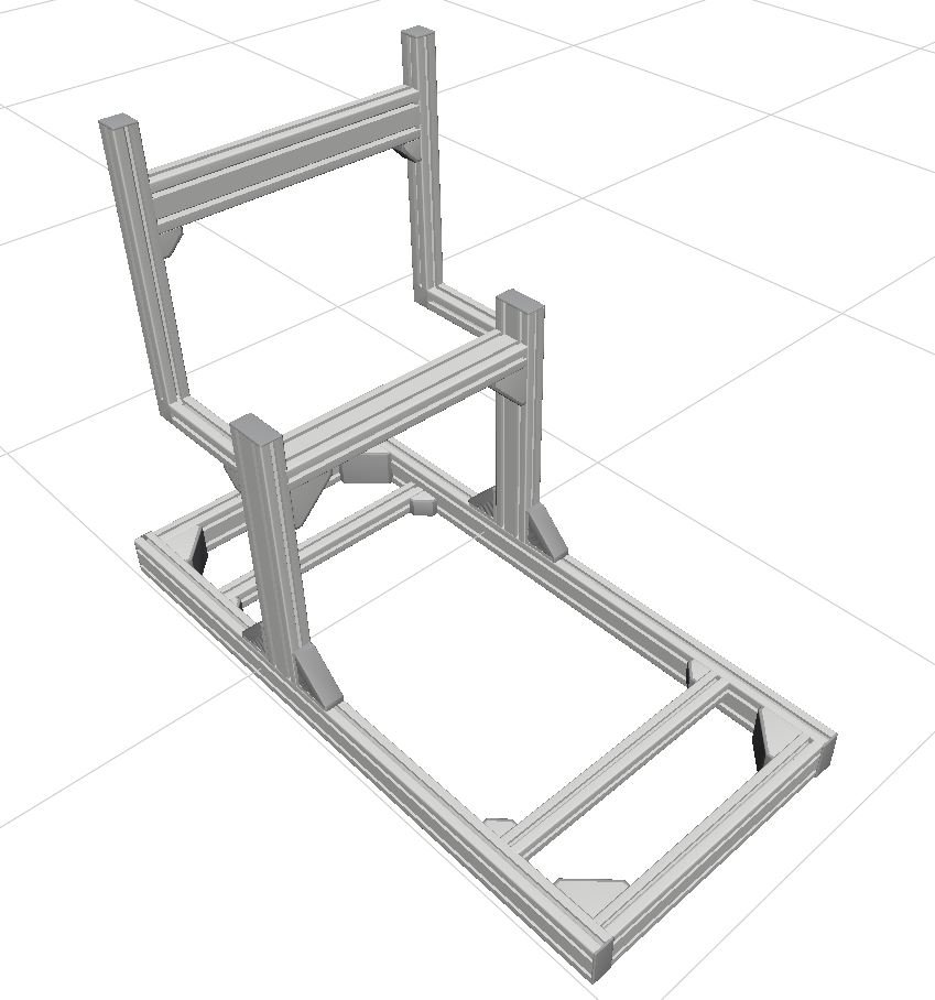 Simcade GT Pro - Standard Aluminium Incl Monitor Mount & Seat